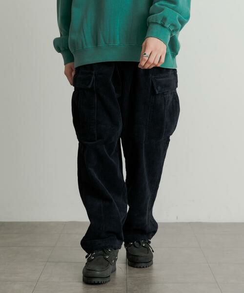 SENSE OF PLACE by URBAN RESEARCH / センスオブプレイス バイ アーバンリサーチ その他パンツ | 『セットアップ対応』 ヘビーコーデュロイワイドカーゴパンツ | 詳細2