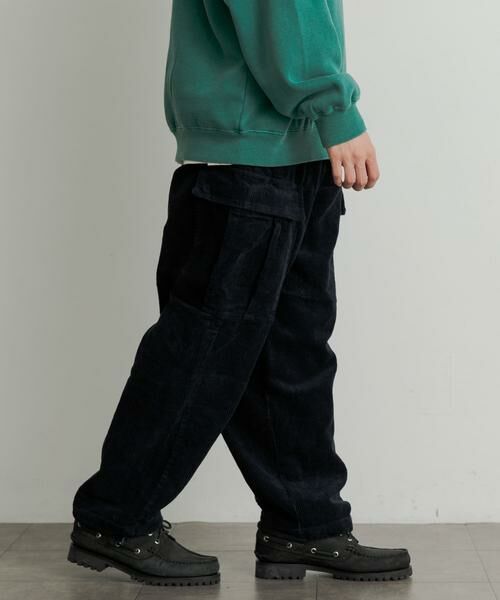 SENSE OF PLACE by URBAN RESEARCH / センスオブプレイス バイ アーバンリサーチ その他パンツ | 『セットアップ対応』 ヘビーコーデュロイワイドカーゴパンツ | 詳細3