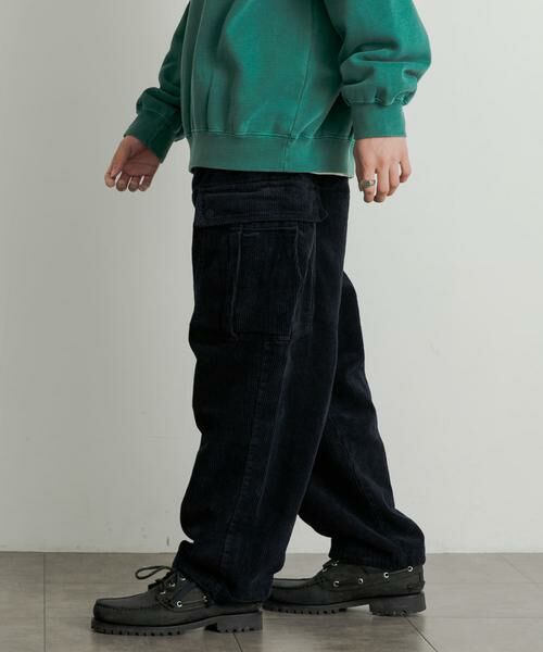 SENSE OF PLACE by URBAN RESEARCH / センスオブプレイス バイ アーバンリサーチ その他パンツ | 『セットアップ対応』 ヘビーコーデュロイワイドカーゴパンツ | 詳細4