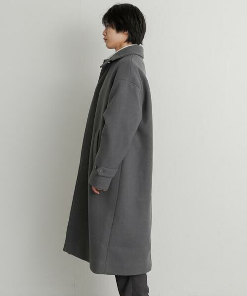 SENSE OF PLACE by URBAN RESEARCH / センスオブプレイス バイ アーバンリサーチ ステンカラーコート | 『ユニセックス』バルマカーンルーズコート | 詳細22