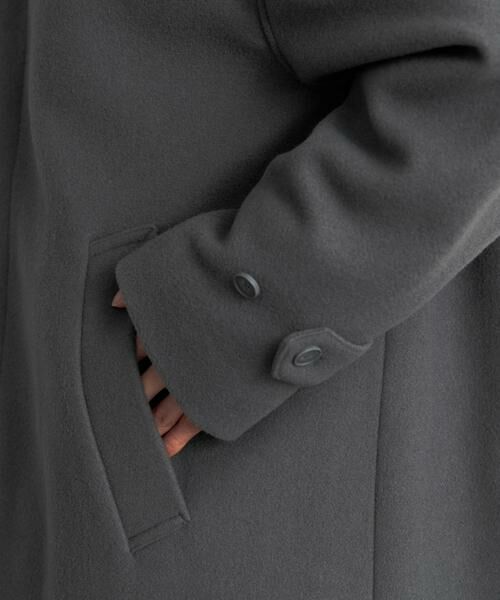 SENSE OF PLACE by URBAN RESEARCH / センスオブプレイス バイ アーバンリサーチ ステンカラーコート | 『ユニセックス』バルマカーンルーズコート | 詳細25