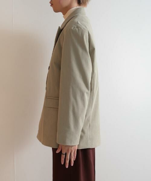 SENSE OF PLACE by URBAN RESEARCH / センスオブプレイス バイ アーバンリサーチ その他アウター | 『セットアップ対応』 コーデュロイダブルルーズジャケット | 詳細10