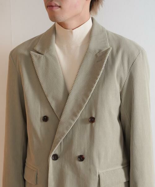 SENSE OF PLACE by URBAN RESEARCH / センスオブプレイス バイ アーバンリサーチ その他アウター | 『セットアップ対応』 コーデュロイダブルルーズジャケット | 詳細12