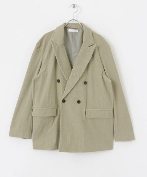 SENSE OF PLACE by URBAN RESEARCH / センスオブプレイス バイ アーバンリサーチ その他アウター | 『セットアップ対応』 コーデュロイダブルルーズジャケット | 詳細15