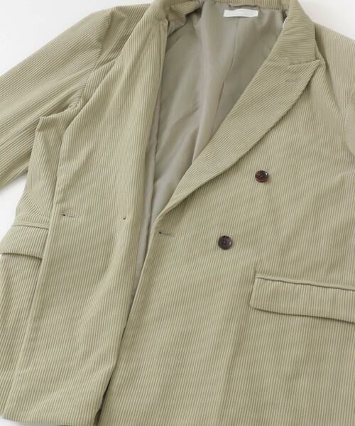 SENSE OF PLACE by URBAN RESEARCH / センスオブプレイス バイ アーバンリサーチ その他アウター | 『セットアップ対応』 コーデュロイダブルルーズジャケット | 詳細16