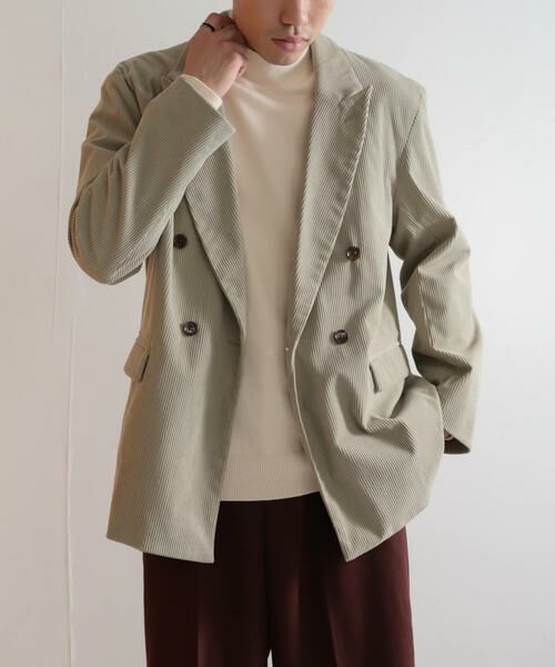 SENSE OF PLACE by URBAN RESEARCH / センスオブプレイス バイ アーバンリサーチ その他アウター | 『セットアップ対応』 コーデュロイダブルルーズジャケット | 詳細2