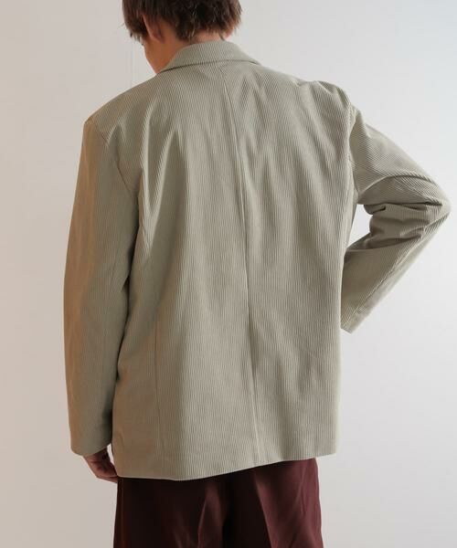 SENSE OF PLACE by URBAN RESEARCH / センスオブプレイス バイ アーバンリサーチ その他アウター | 『セットアップ対応』 コーデュロイダブルルーズジャケット | 詳細4