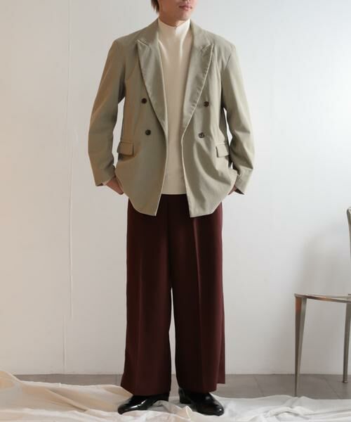 SENSE OF PLACE by URBAN RESEARCH / センスオブプレイス バイ アーバンリサーチ その他アウター | 『セットアップ対応』 コーデュロイダブルルーズジャケット | 詳細5