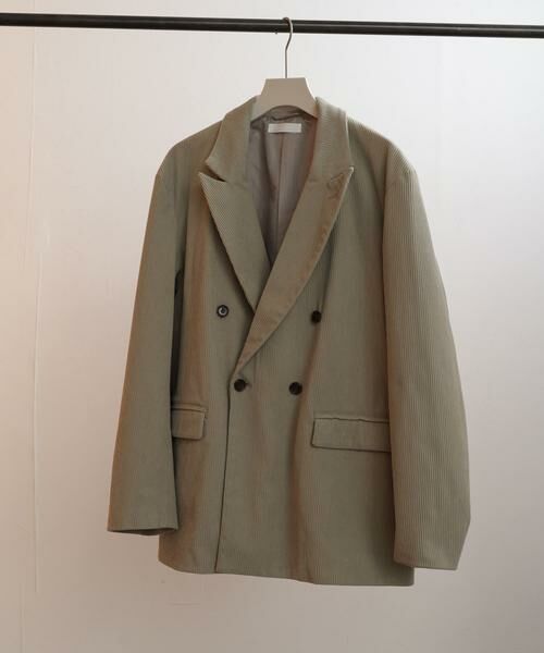 SENSE OF PLACE by URBAN RESEARCH / センスオブプレイス バイ アーバンリサーチ その他アウター | 『セットアップ対応』 コーデュロイダブルルーズジャケット | 詳細8