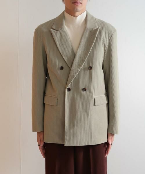 SENSE OF PLACE by URBAN RESEARCH / センスオブプレイス バイ アーバンリサーチ その他アウター | 『セットアップ対応』 コーデュロイダブルルーズジャケット | 詳細9