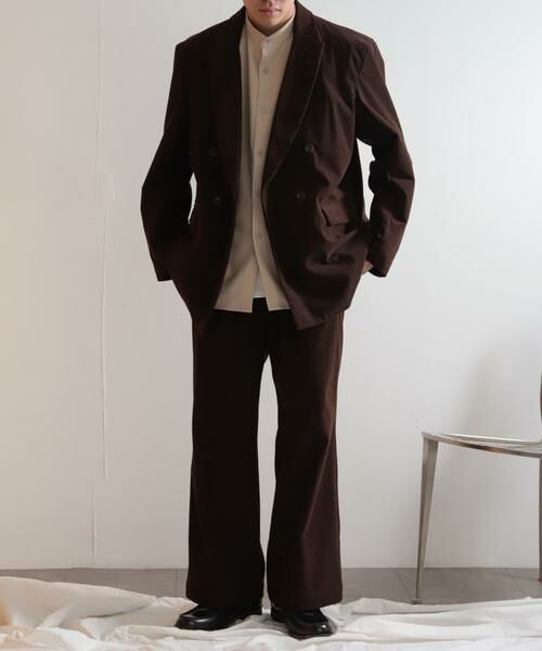 SENSE OF PLACE by URBAN RESEARCH / センスオブプレイス バイ アーバンリサーチ その他アウター | 『セットアップ対応』 コーデュロイダブルルーズジャケット | 詳細29