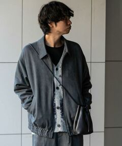 SENSE OF PLACE by URBAN RESEARCH / センスオブプレイス バイ アーバンリサーチ ブルゾン | 『セットアップ対応』 ツイルスエードタッチZIPブルゾン