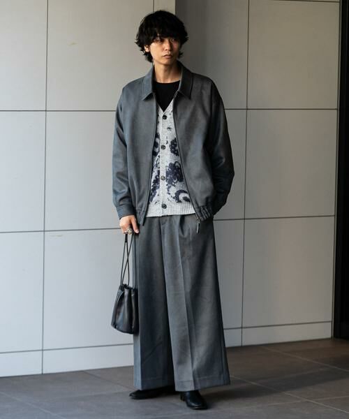 SENSE OF PLACE by URBAN RESEARCH / センスオブプレイス バイ アーバンリサーチ ブルゾン | 『セットアップ対応』 ツイルスエードタッチZIPブルゾン | 詳細5