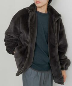 SENSE OF PLACE by URBAN RESEARCH / センスオブプレイス バイ アーバンリサーチ ブルゾン | フェイクファーZIPブルゾン