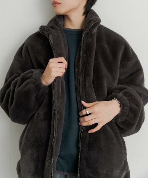 SENSE OF PLACE by URBAN RESEARCH / センスオブプレイス バイ アーバンリサーチ ブルゾン | フェイクファーZIPブルゾン | 詳細1