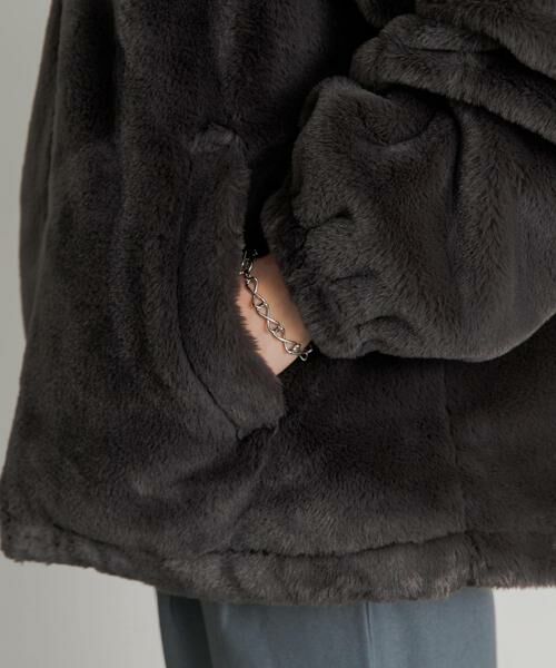 SENSE OF PLACE by URBAN RESEARCH / センスオブプレイス バイ アーバンリサーチ ブルゾン | フェイクファーZIPブルゾン | 詳細12