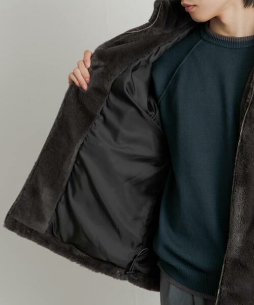 SENSE OF PLACE by URBAN RESEARCH / センスオブプレイス バイ アーバンリサーチ ブルゾン | フェイクファーZIPブルゾン | 詳細13