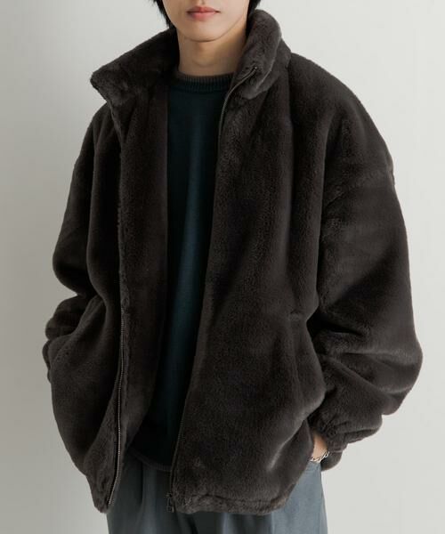 SENSE OF PLACE by URBAN RESEARCH / センスオブプレイス バイ アーバンリサーチ ブルゾン | フェイクファーZIPブルゾン | 詳細4