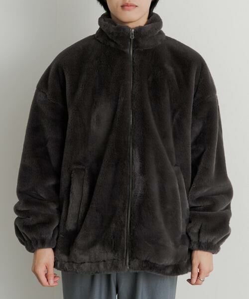 SENSE OF PLACE by URBAN RESEARCH / センスオブプレイス バイ アーバンリサーチ ブルゾン | フェイクファーZIPブルゾン | 詳細8