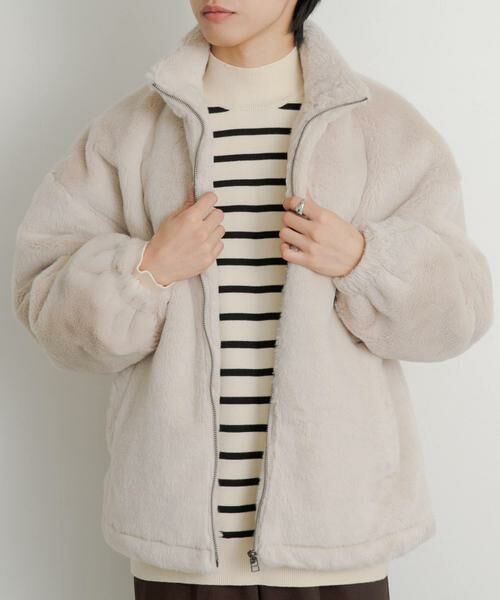 SENSE OF PLACE by URBAN RESEARCH / センスオブプレイス バイ アーバンリサーチ ブルゾン | フェイクファーZIPブルゾン | 詳細21