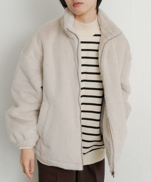 SENSE OF PLACE by URBAN RESEARCH / センスオブプレイス バイ アーバンリサーチ ブルゾン | フェイクファーZIPブルゾン | 詳細22