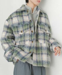 SENSE OF PLACE by URBAN RESEARCH / センスオブプレイス バイ アーバンリサーチ ブルゾン | シャギーチェックCPOブルゾン