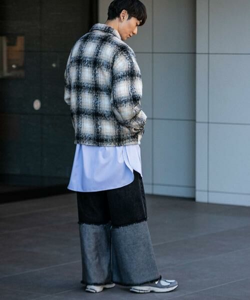 SENSE OF PLACE by URBAN RESEARCH / センスオブプレイス バイ アーバンリサーチ ブルゾン | シャギーチェックCPOブルゾン | 詳細15