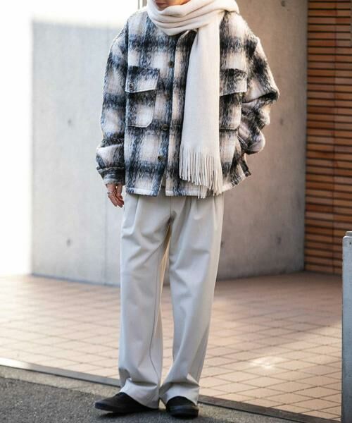 SENSE OF PLACE by URBAN RESEARCH / センスオブプレイス バイ アーバンリサーチ ブルゾン | シャギーチェックCPOブルゾン | 詳細20