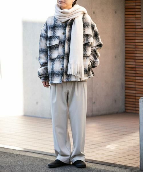 SENSE OF PLACE by URBAN RESEARCH / センスオブプレイス バイ アーバンリサーチ ブルゾン | シャギーチェックCPOブルゾン | 詳細21