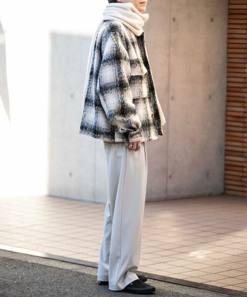 SENSE OF PLACE by URBAN RESEARCH / センスオブプレイス バイ アーバンリサーチ ブルゾン | シャギーチェックCPOブルゾン | 詳細22