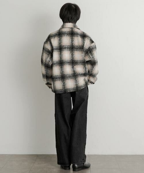 SENSE OF PLACE by URBAN RESEARCH / センスオブプレイス バイ アーバンリサーチ ブルゾン | シャギーチェックCPOブルゾン | 詳細7
