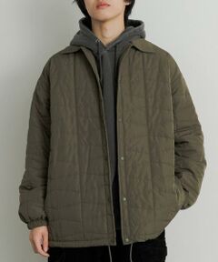 SENSE OF PLACE by URBAN RESEARCH / センスオブプレイス バイ アーバンリサーチ ダウンジャケット・ベスト | パデットキルティングコーチジャケット