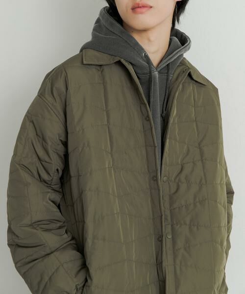 SENSE OF PLACE by URBAN RESEARCH / センスオブプレイス バイ アーバンリサーチ ダウンジャケット・ベスト | パデットキルティングコーチジャケット | 詳細1