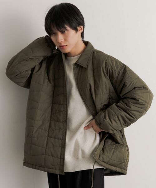 SENSE OF PLACE by URBAN RESEARCH / センスオブプレイス バイ アーバンリサーチ ダウンジャケット・ベスト | パデットキルティングコーチジャケット | 詳細11