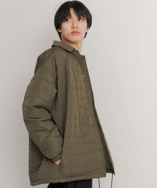 SENSE OF PLACE by URBAN RESEARCH / センスオブプレイス バイ アーバンリサーチ ダウンジャケット・ベスト | パデットキルティングコーチジャケット | 詳細12