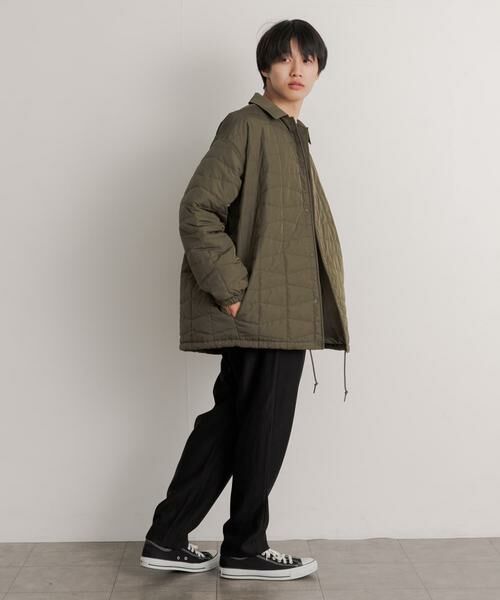 SENSE OF PLACE by URBAN RESEARCH / センスオブプレイス バイ アーバンリサーチ ダウンジャケット・ベスト | パデットキルティングコーチジャケット | 詳細14