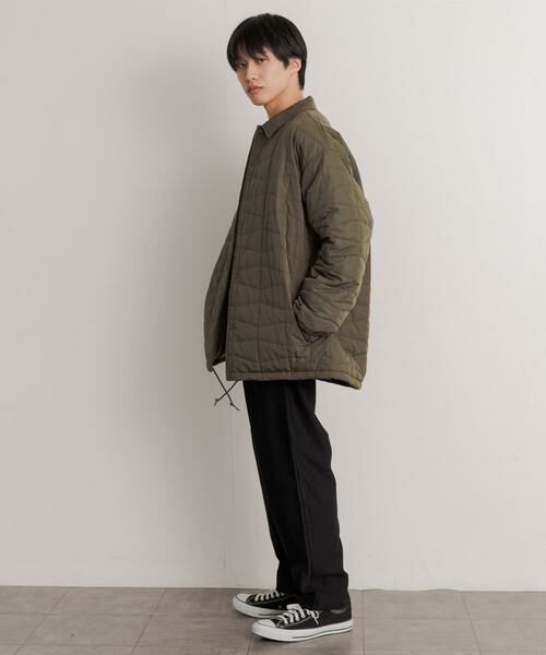 SENSE OF PLACE by URBAN RESEARCH / センスオブプレイス バイ アーバンリサーチ ダウンジャケット・ベスト | パデットキルティングコーチジャケット | 詳細15