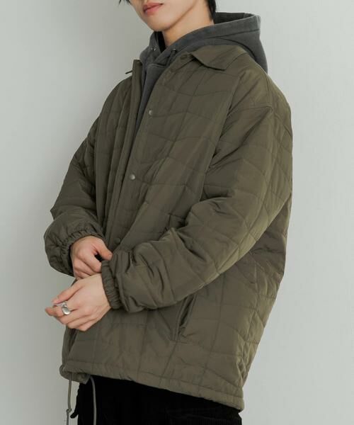SENSE OF PLACE by URBAN RESEARCH / センスオブプレイス バイ アーバンリサーチ ダウンジャケット・ベスト | パデットキルティングコーチジャケット | 詳細3