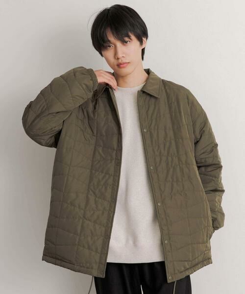 SENSE OF PLACE by URBAN RESEARCH / センスオブプレイス バイ アーバンリサーチ ダウンジャケット・ベスト | パデットキルティングコーチジャケット | 詳細9
