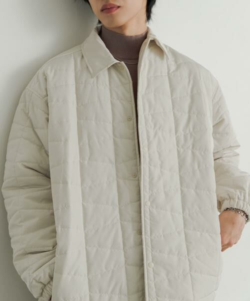 SENSE OF PLACE by URBAN RESEARCH / センスオブプレイス バイ アーバンリサーチ ダウンジャケット・ベスト | パデットキルティングコーチジャケット | 詳細19
