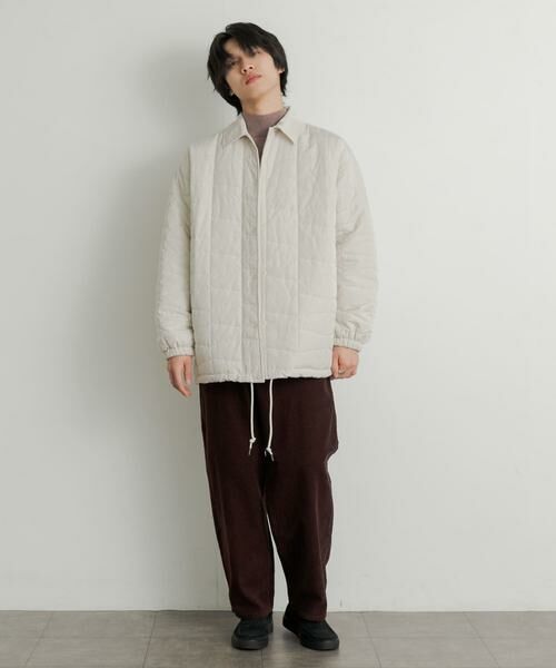 SENSE OF PLACE by URBAN RESEARCH / センスオブプレイス バイ アーバンリサーチ ダウンジャケット・ベスト | パデットキルティングコーチジャケット | 詳細23