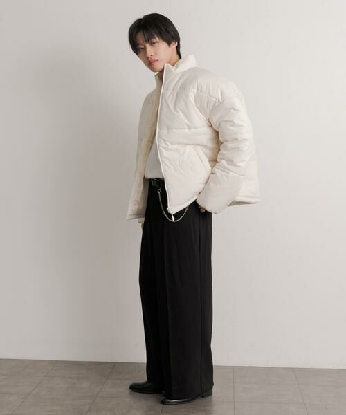 SENSE OF PLACE by URBAN RESEARCH / センスオブプレイス バイ アーバンリサーチ ダウンジャケット・ベスト | パデットドローコードツキブルゾン A | 詳細14
