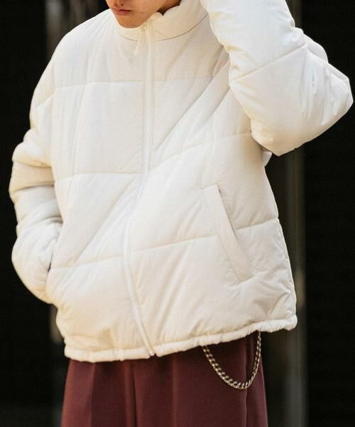 SENSE OF PLACE by URBAN RESEARCH / センスオブプレイス バイ アーバンリサーチ ダウンジャケット・ベスト | パデットドローコードツキブルゾン A | 詳細17