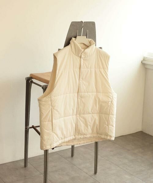 SENSE OF PLACE by URBAN RESEARCH / センスオブプレイス バイ アーバンリサーチ ダウンジャケット・ベスト | パデットドローコードツキベスト | 詳細16