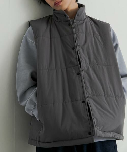 SENSE OF PLACE by URBAN RESEARCH / センスオブプレイス バイ アーバンリサーチ ダウンジャケット・ベスト | パデットドローコードツキベスト | 詳細26