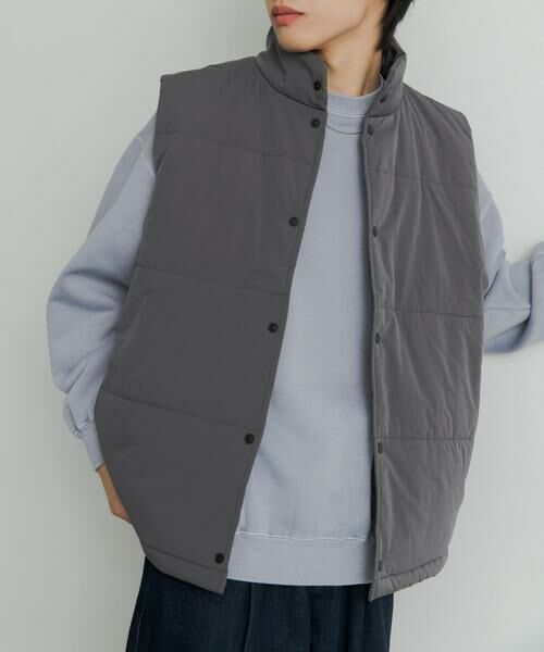 SENSE OF PLACE by URBAN RESEARCH / センスオブプレイス バイ アーバンリサーチ ダウンジャケット・ベスト | パデットドローコードツキベスト | 詳細28