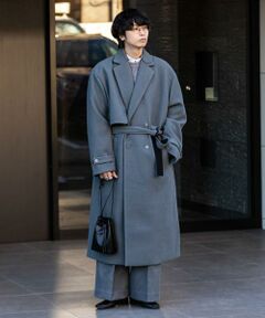 SENSE OF PLACE by URBAN RESEARCH / センスオブプレイス バイ アーバンリサーチ その他アウター | 『わたべ×SOP』ダブルロングコート