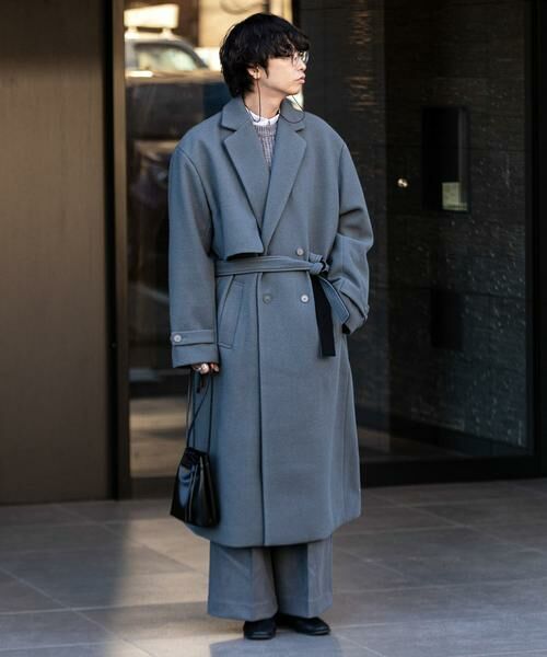 SENSE OF PLACE by URBAN RESEARCH / センスオブプレイス バイ アーバンリサーチ その他アウター | 『わたべ×SOP』ダブルロングコート | 詳細5