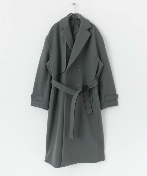 SENSE OF PLACE by URBAN RESEARCH / センスオブプレイス バイ アーバンリサーチ その他アウター | 『わたべ×SOP』ダブルロングコート | 詳細8