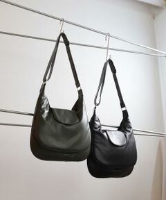 SENSE OF PLACE by URBAN RESEARCH / センスオブプレイス バイ アーバンリサーチ ショルダーバッグ | フェイクレザーパデットショルダーバッグ